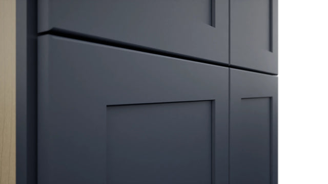 Fabuwood Galaxy Indigo TP301296 Tall Pantry Cabinet, Detail View