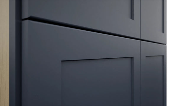 Fabuwood Galaxy Indigo TP361293 Tall Pantry Cabinet, Detail View