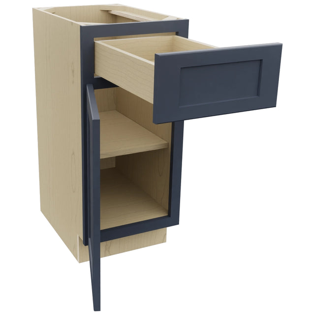 Fabuwood Galaxy Indigo VB15-34 Vanity Base Standard Cabinet, Open View