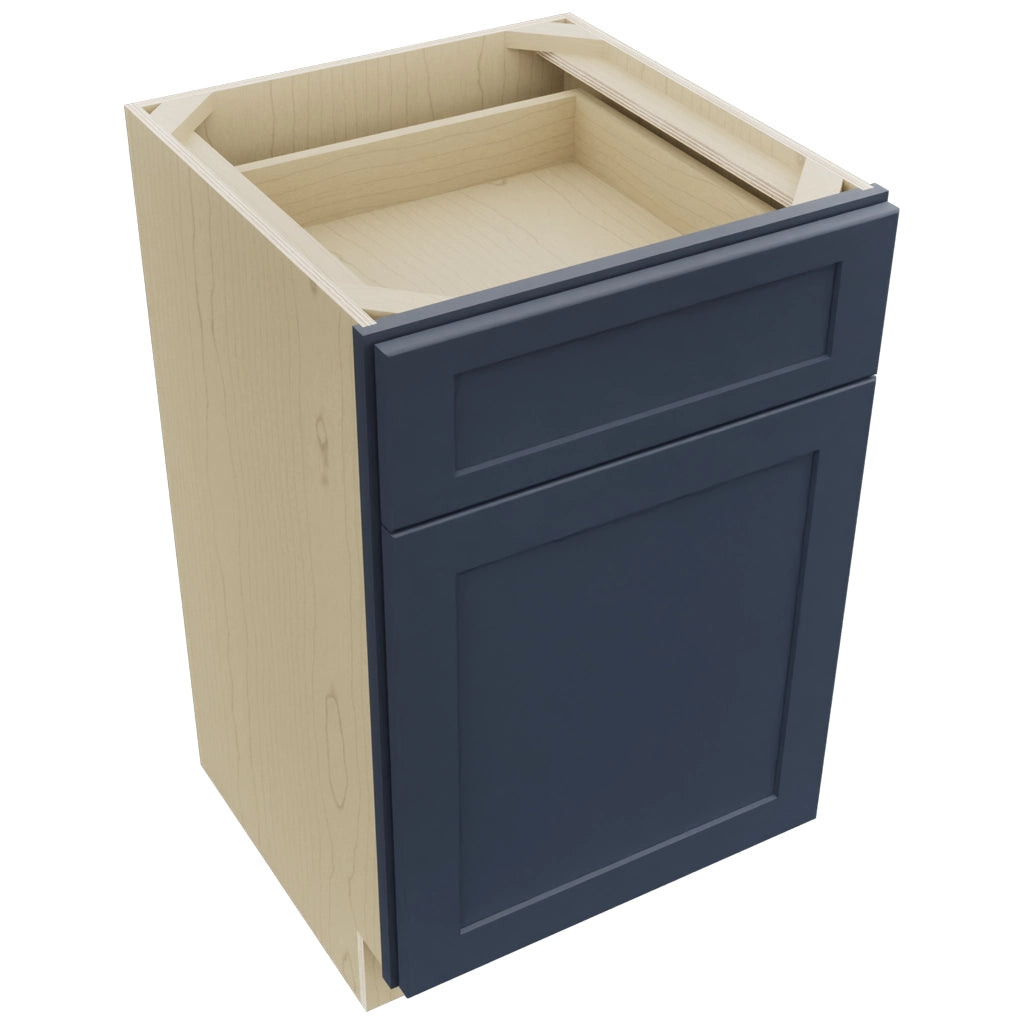 Fabuwood Galaxy Indigo VB21-34 Vanity Base Standard Cabinet, Top View