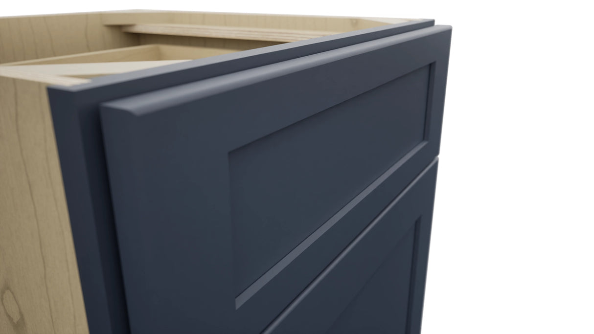Fabuwood Galaxy Indigo VB21-34 Vanity Base Standard Cabinet, Detail View