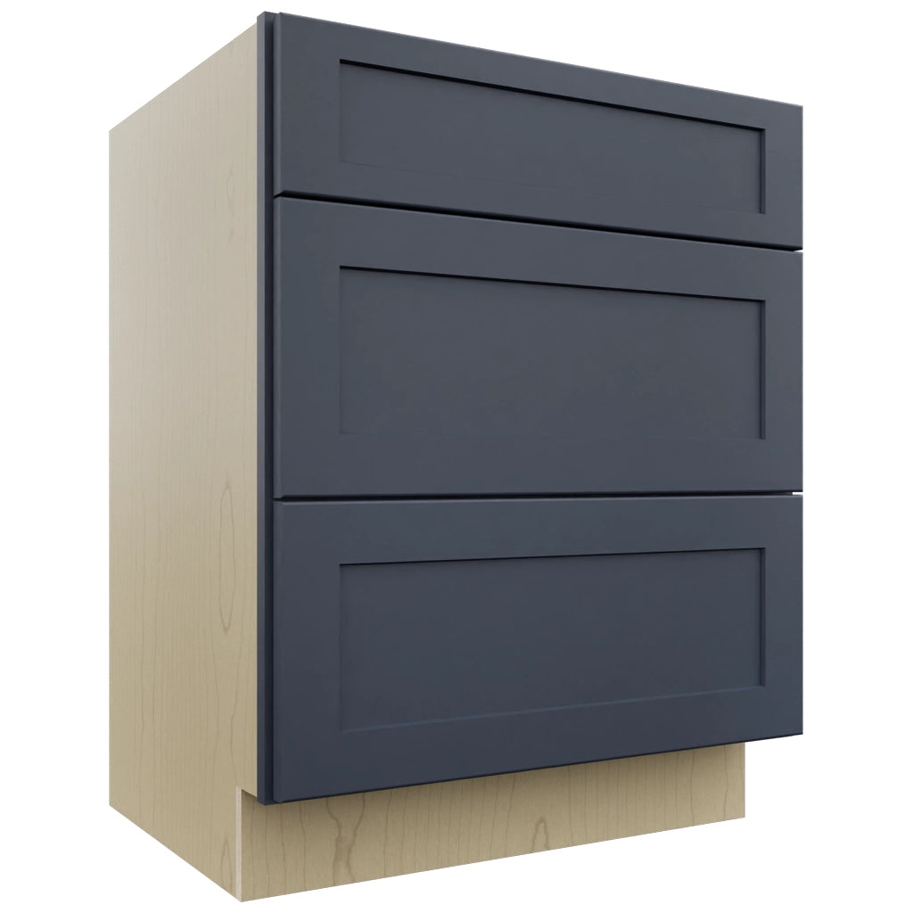 Fabuwood Galaxy Indigo VDB27-34 Vanity Drawer Cabinet, Front View
