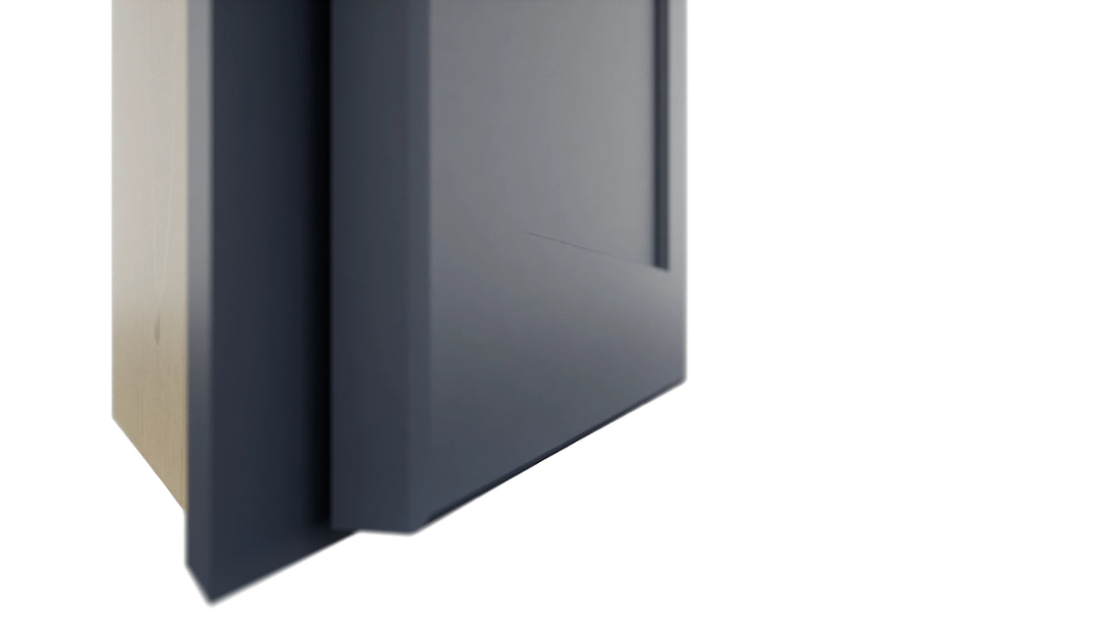 Fabuwood Galaxy Indigo WAE1239 Wall Angle End Cabinet, Detail View