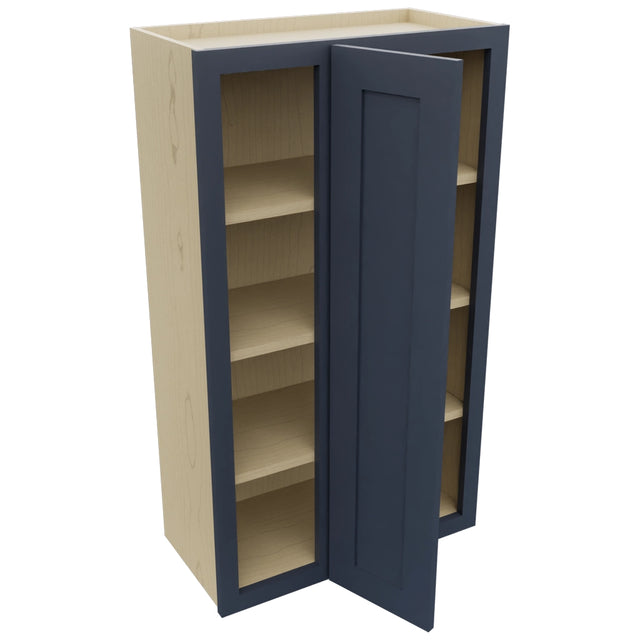 Fabuwood Galaxy Indigo WBC2442 Wall Corner Blind Cabinet, Open View