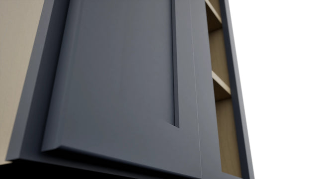 Fabuwood Galaxy Indigo WBC2442 Wall Corner Blind Cabinet, Detail View