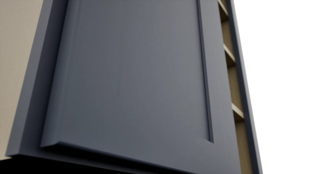 Fabuwood Galaxy Indigo WBC3036 Wall Corner Blind Cabinet, Detail View