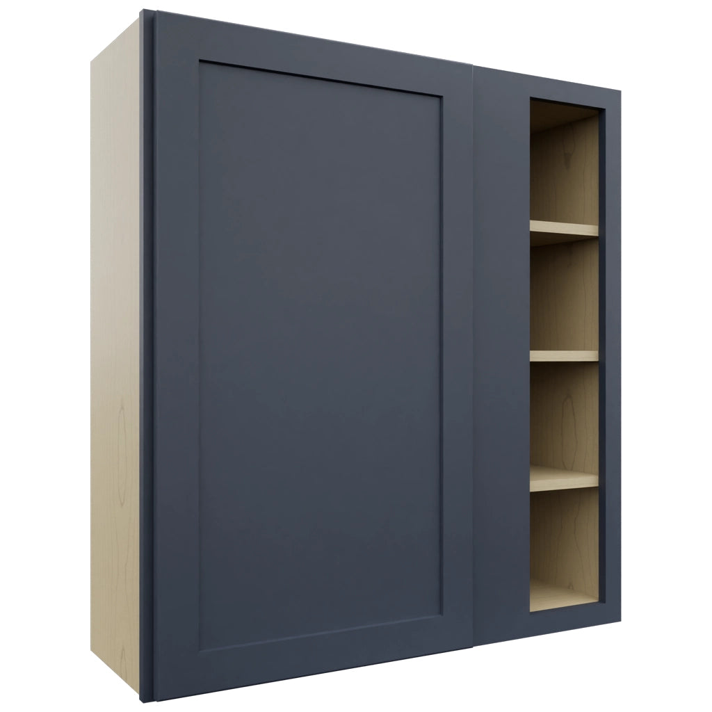 Fabuwood Galaxy Indigo WBC3639 Wall Corner Blind Cabinet, Front View