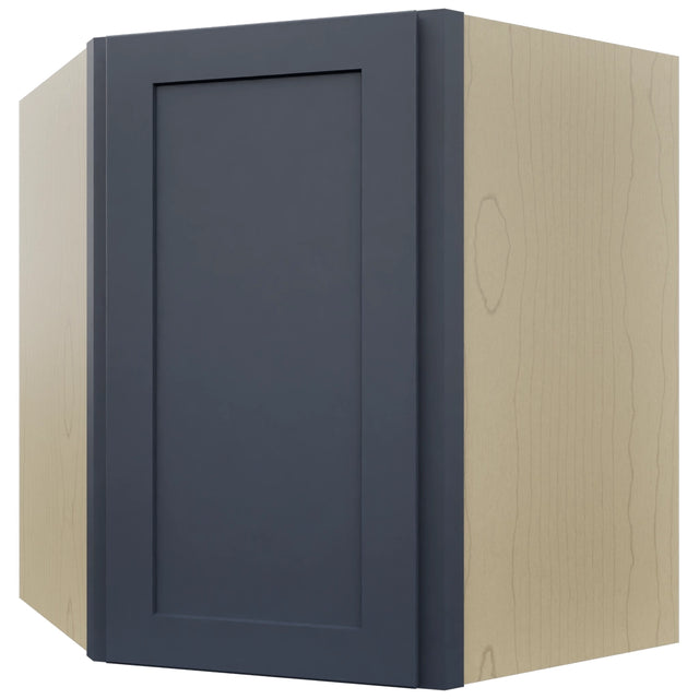Fabuwood Galaxy Indigo WDC2730 Wall Corner Diagonal Cabinet, Front View