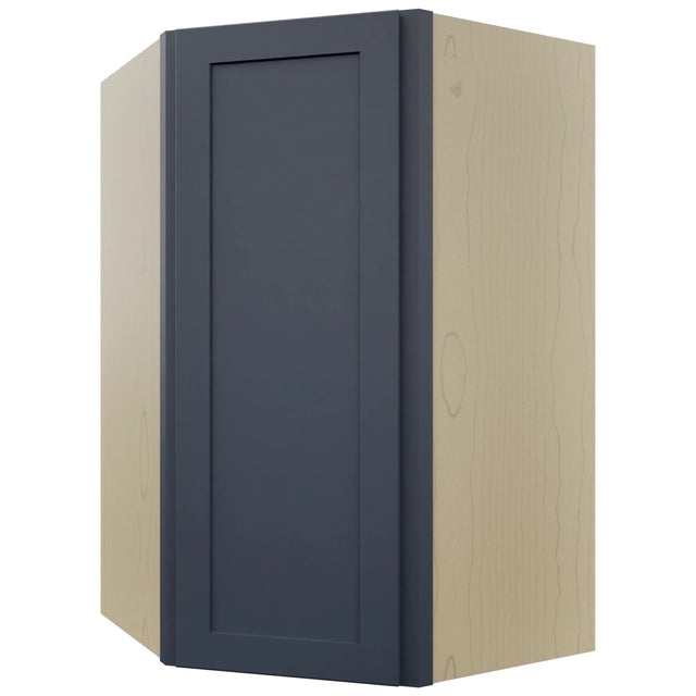 Fabuwood Galaxy Indigo WDC2742 Wall Corner Diagonal Cabinet, Front View