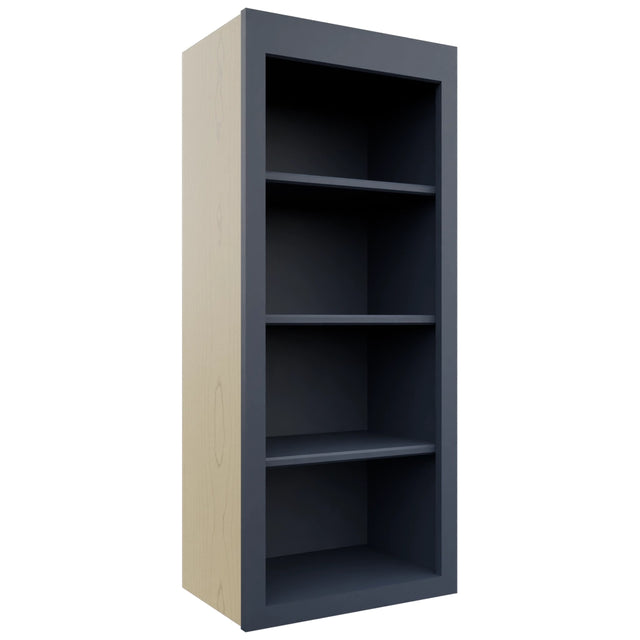 Fabuwood Galaxy Indigo WOS1842 Wall Open Shelf, Front View