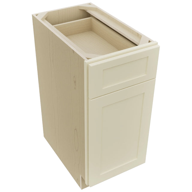 Fabuwood Galaxy Linen B15 Base Standard Cabinet, Top View