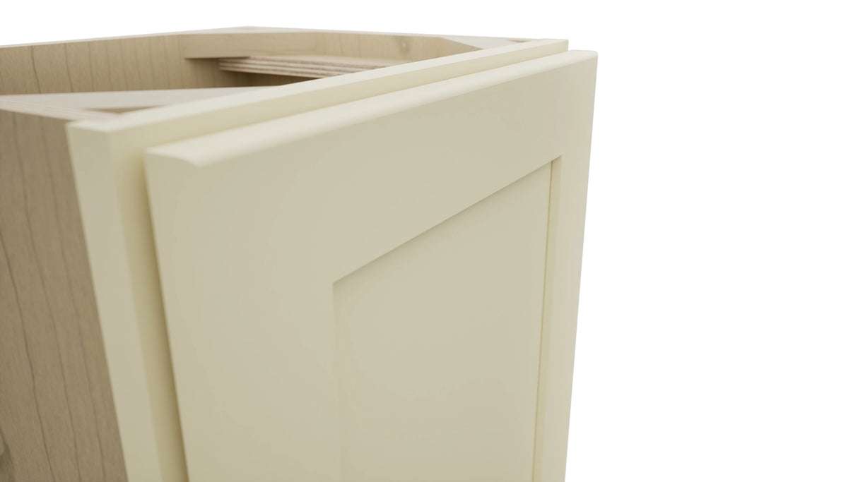 Fabuwood Galaxy Linen B15FD-12D Base Full Door Cabinet, Detail View