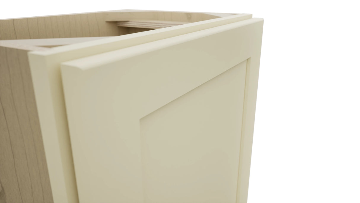 Fabuwood Galaxy Linen B18FD-12D Base Full Door Cabinet, Detail View