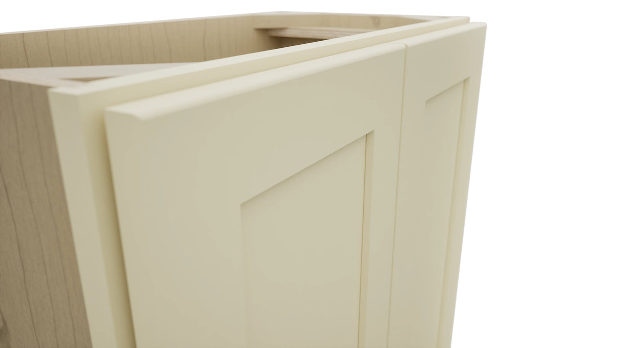 Fabuwood Galaxy Linen B24FD-12D Base Full Door Cabinet, Detail View