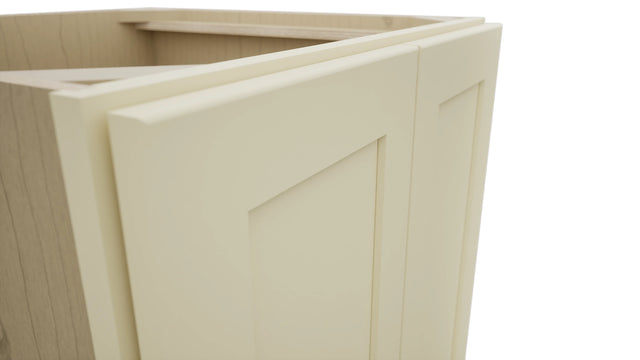 Fabuwood Galaxy Linen B24FD Base Full Door Cabinet, Detail View