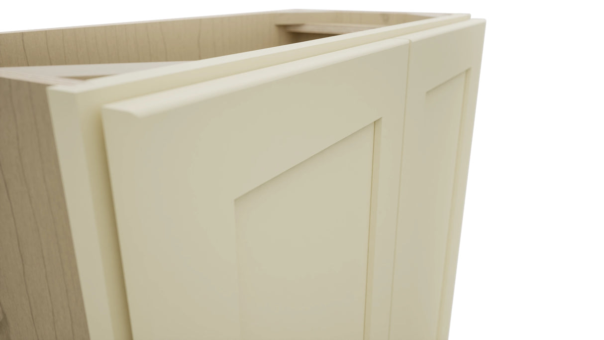 Fabuwood Galaxy Linen B27FD-12D Base Full Door Cabinet, Detail View