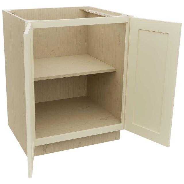 Fabuwood Galaxy Linen B27FD Base Full Door Cabinet, Open View