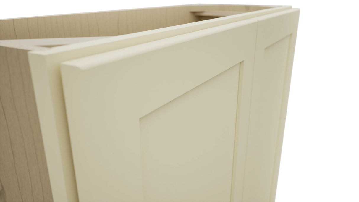 Fabuwood Galaxy Linen B33FD-12D Base Full Door Cabinet, Detail View