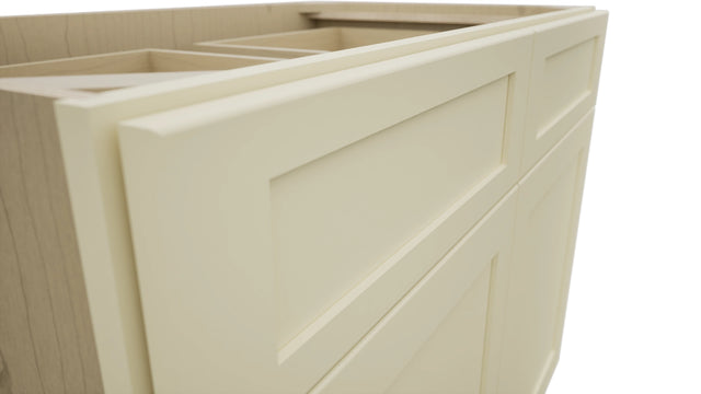 Fabuwood Galaxy Linen B42 Base Standard Cabinet, Detail View