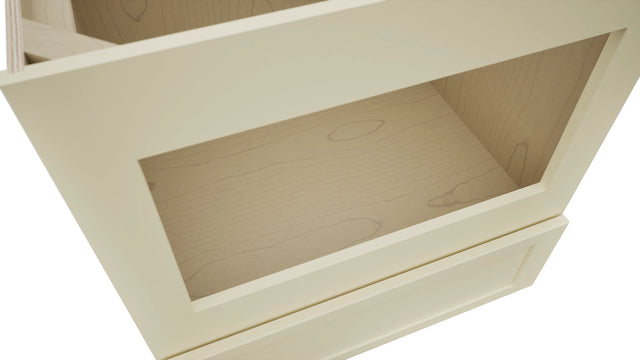 Fabuwood Galaxy Linen BMC30 Base Microwave Cabinet, Detail View