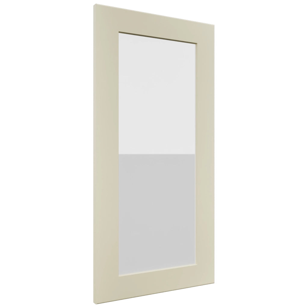 Fabuwood Galaxy Linen DS GDW1530 Wall Glass Door, Front View