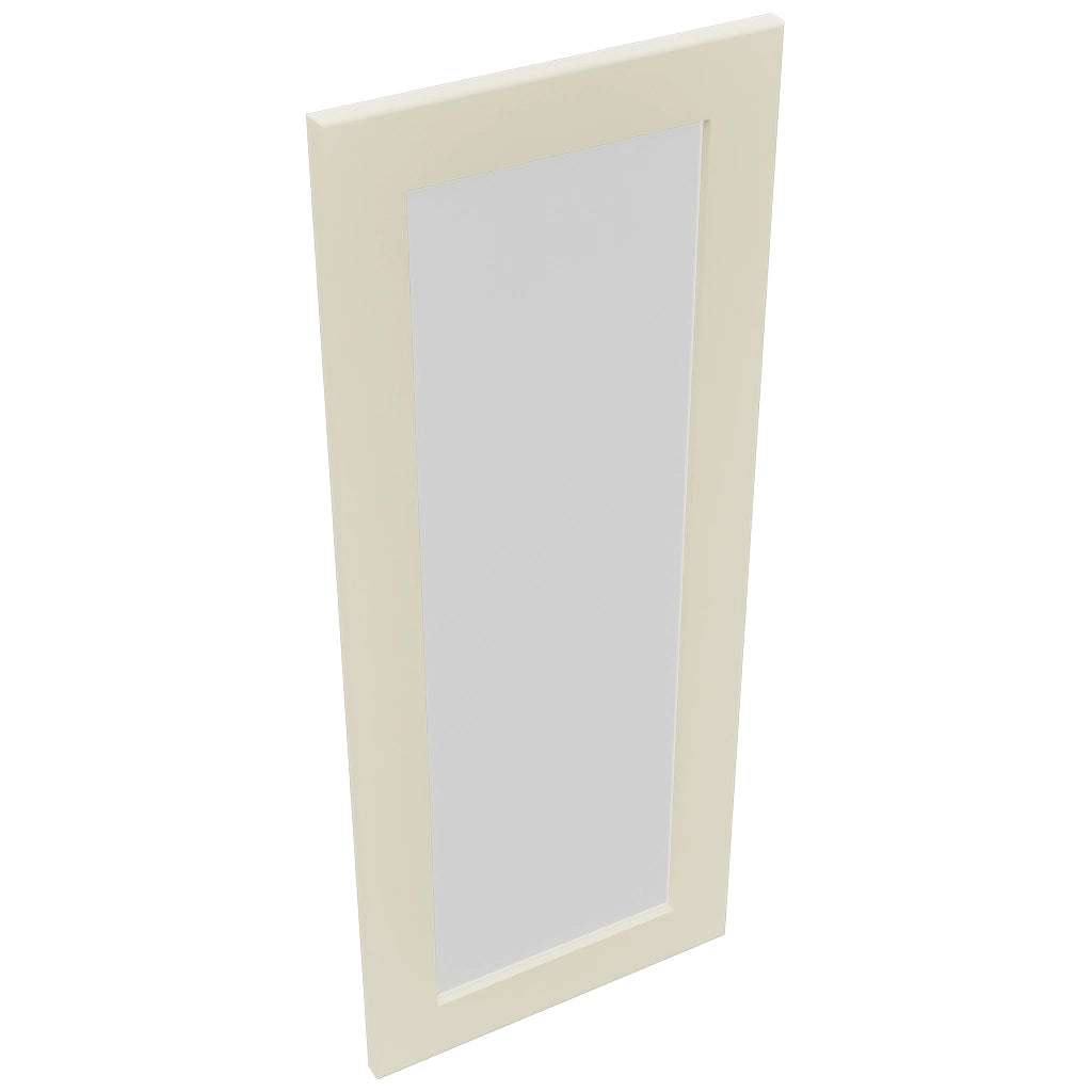 Fabuwood Galaxy Linen DS GDW1536 Wall Glass Door, Top View