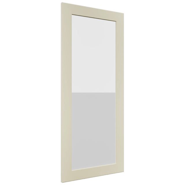 Fabuwood Galaxy Linen DS GDW1842 Wall Glass Door, Front View