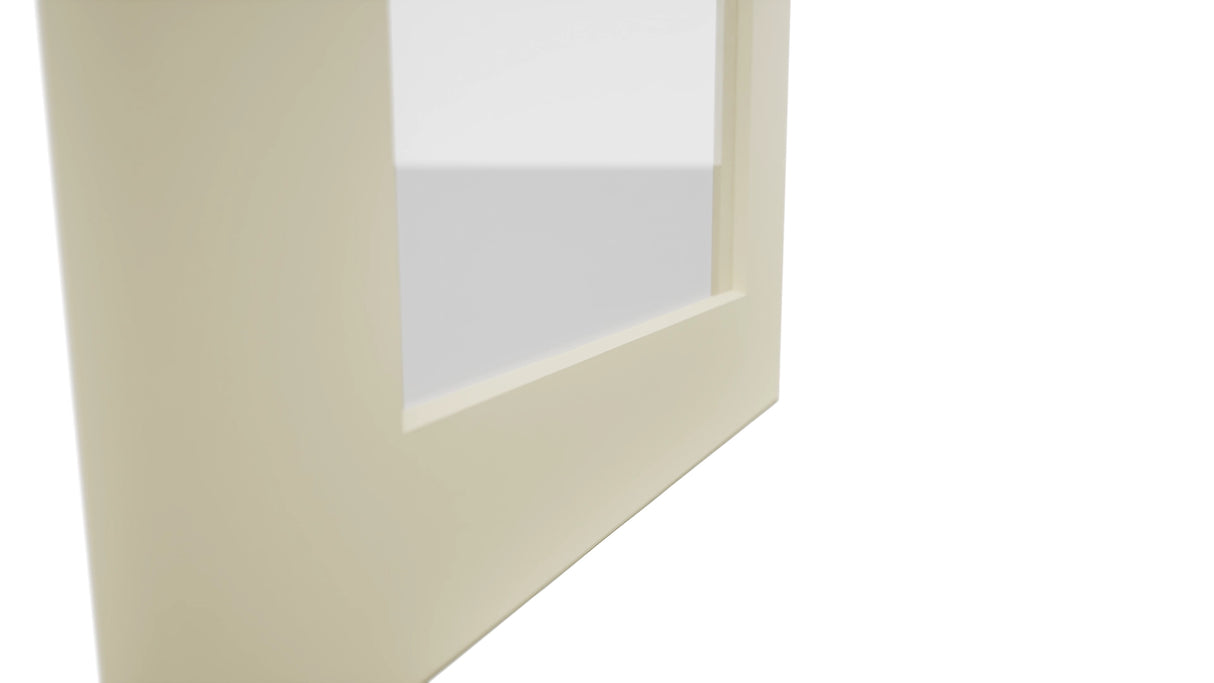 Fabuwood Galaxy Linen DS GDWDC2439 Wall Glass Door, Detail View