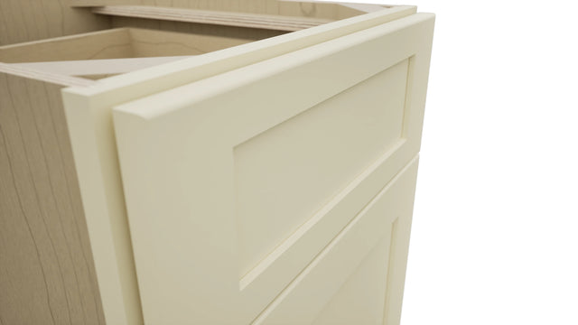Fabuwood Galaxy Linen FD18 Vanity Desk, Detail View