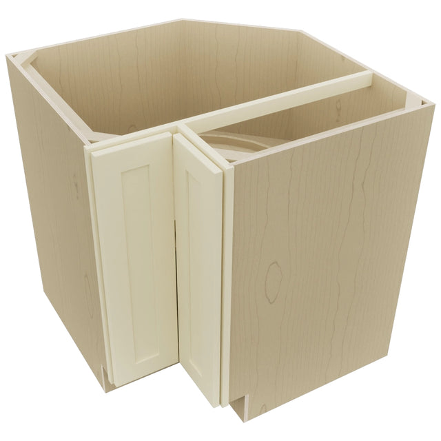 Fabuwood Galaxy Linen LSB33 Base Corner Lazy Susan Cabinet, Top View