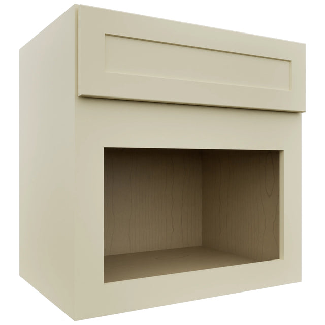 Fabuwood Galaxy Linen MC303021 Wall Microwave Cabinet, Front View