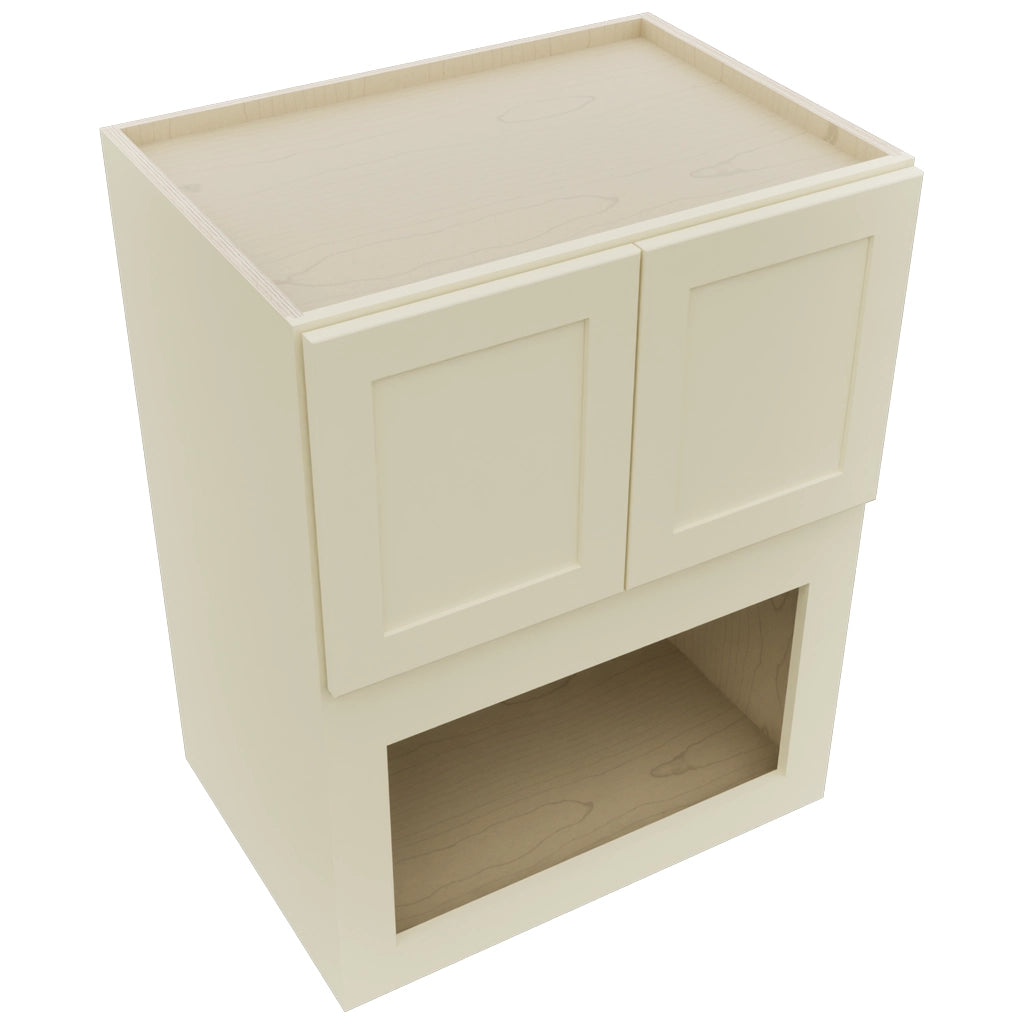 Fabuwood Galaxy Linen MC303921 Wall Microwave Cabinet, Top View