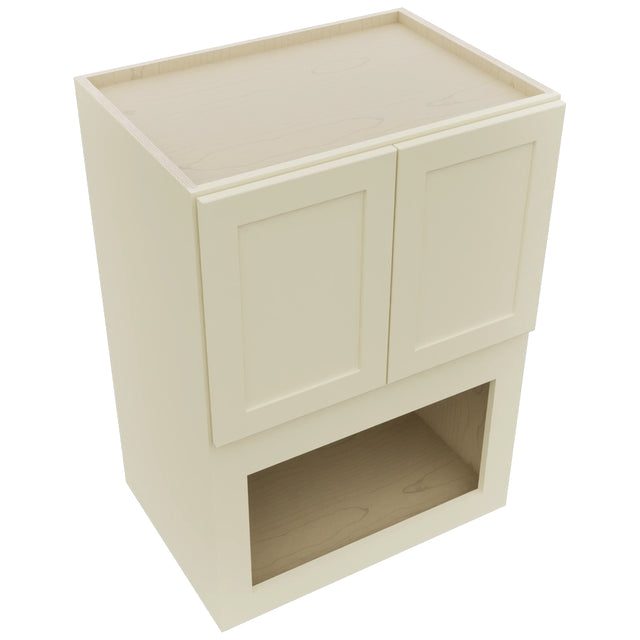 Fabuwood Galaxy Linen MC304221 Wall Microwave Cabinet, Top View