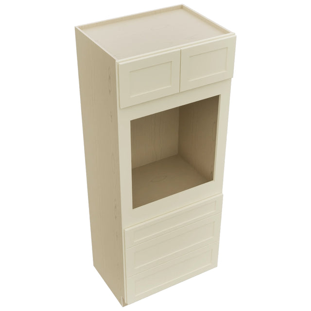 Fabuwood Galaxy Linen OC3384S Tall Oven Cabinet Single, Top View