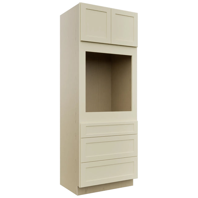 Fabuwood Galaxy Linen OC3390S Tall Oven Cabinet Single, Front View