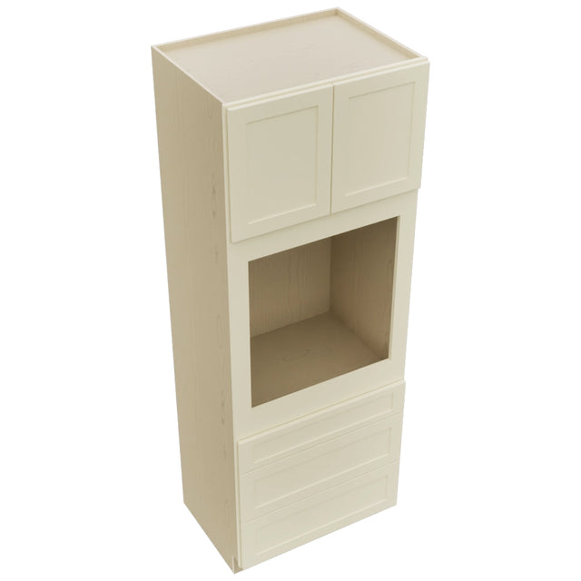 Fabuwood Galaxy Linen OC3393S Tall Oven Cabinet Single, Top View