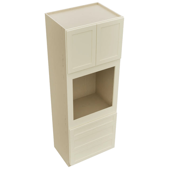 Fabuwood Galaxy Linen OC3396S Tall Oven Cabinet Single, Top View