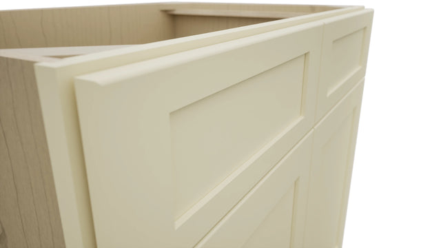 Fabuwood Galaxy Linen SB36 Base Sink Cabinet, Detail View
