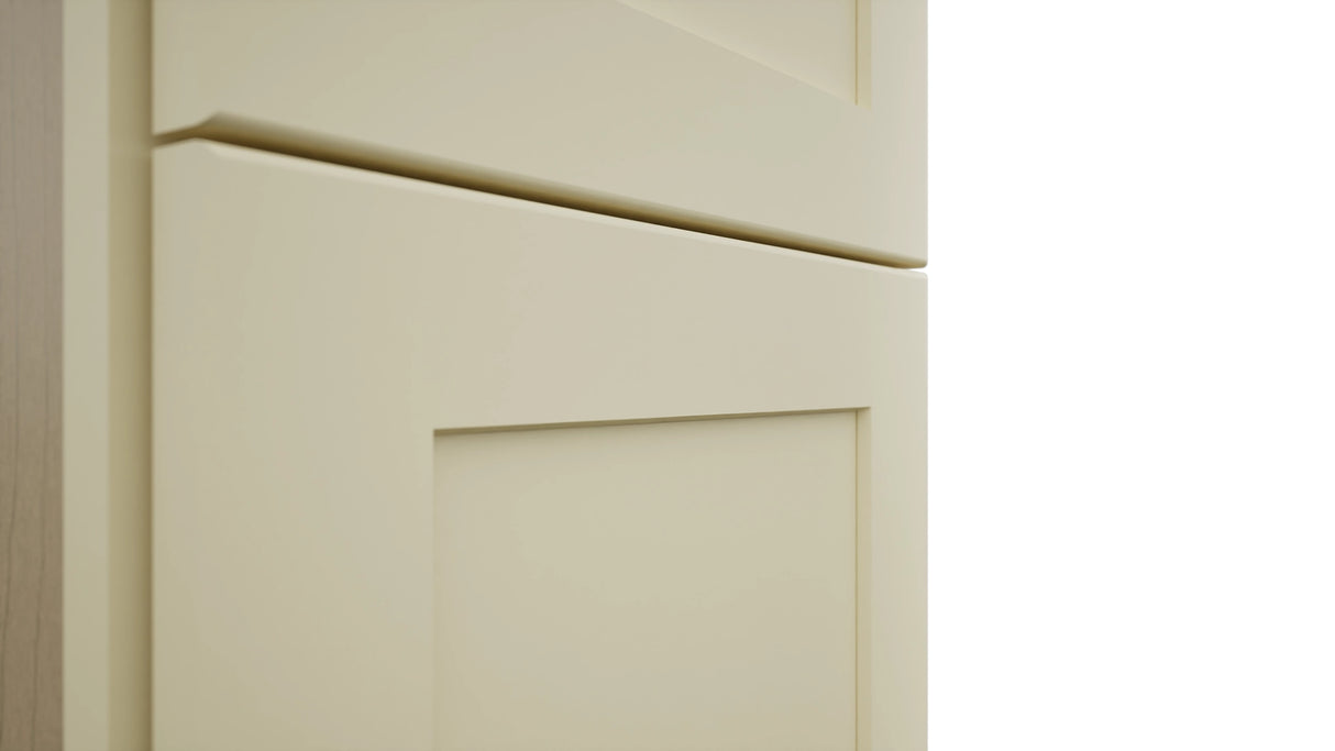 Fabuwood Galaxy Linen TP151293 Tall Pantry Cabinet, Detail View