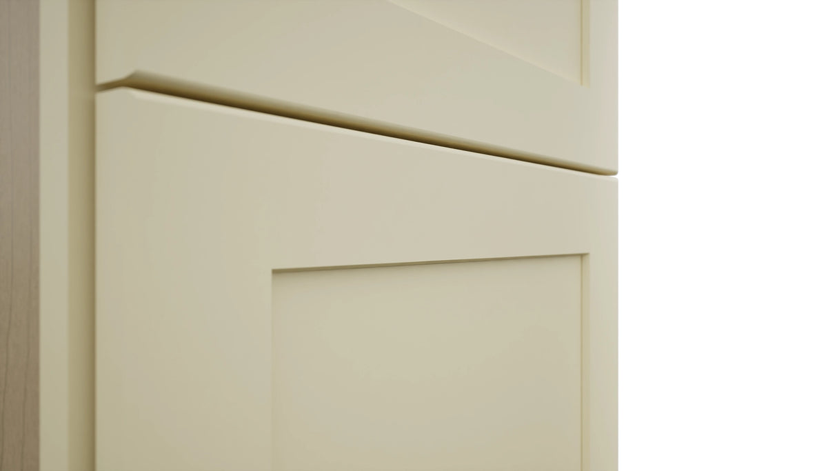 Fabuwood Galaxy Linen TP182493 Tall Pantry Cabinet, Detail View