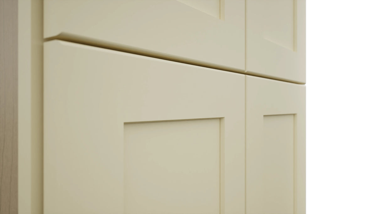Fabuwood Galaxy Linen TP241293 Tall Pantry Cabinet, Detail View