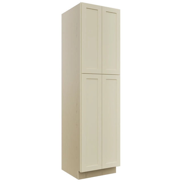 Fabuwood Galaxy Linen TP242490 Tall Pantry Cabinet, Front View