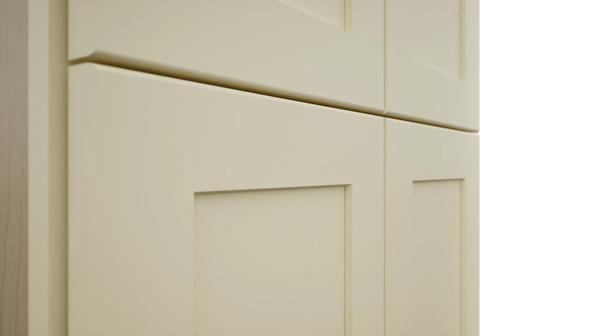 Fabuwood Galaxy Linen TP242493 Tall Pantry Cabinet, Detail View