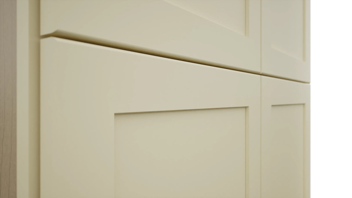 Fabuwood Galaxy Linen TP361293 Tall Pantry Cabinet, Detail View