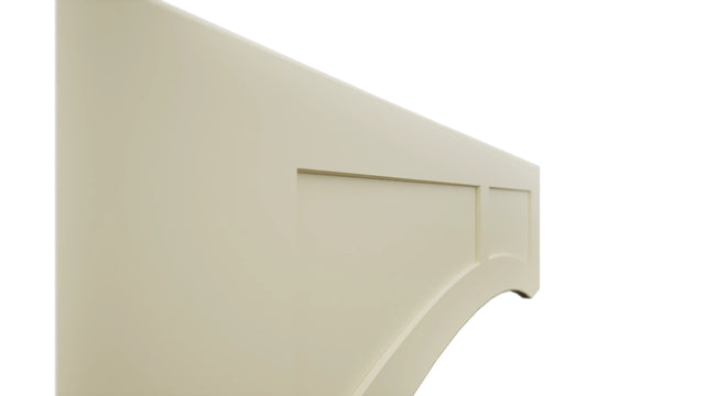 Fabuwood Galaxy Linen VARP54 Wall Valance, Detail View