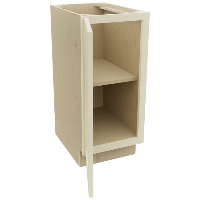 Fabuwood Galaxy Linen VB15FD Vanity Base Full Height Cabinet, Open View