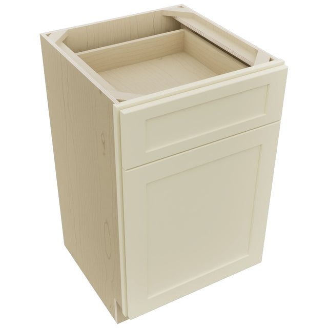 Fabuwood Galaxy Linen VB21-34 Vanity Base Standard Cabinet, Top View