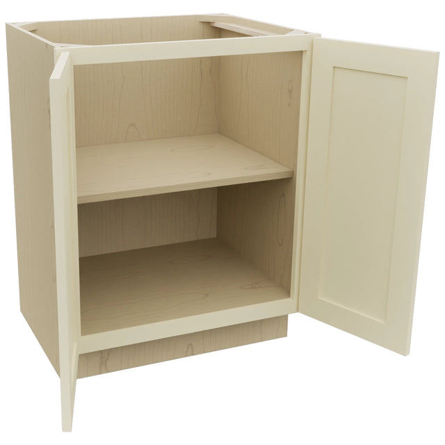 Fabuwood Galaxy Linen VB27FD Vanity Base Full Height Cabinet, Open View