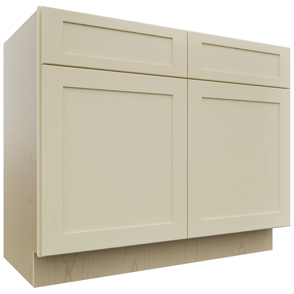 Fabuwood Galaxy Linen VSB42-34 Vanity Sink Cabinet, Front View