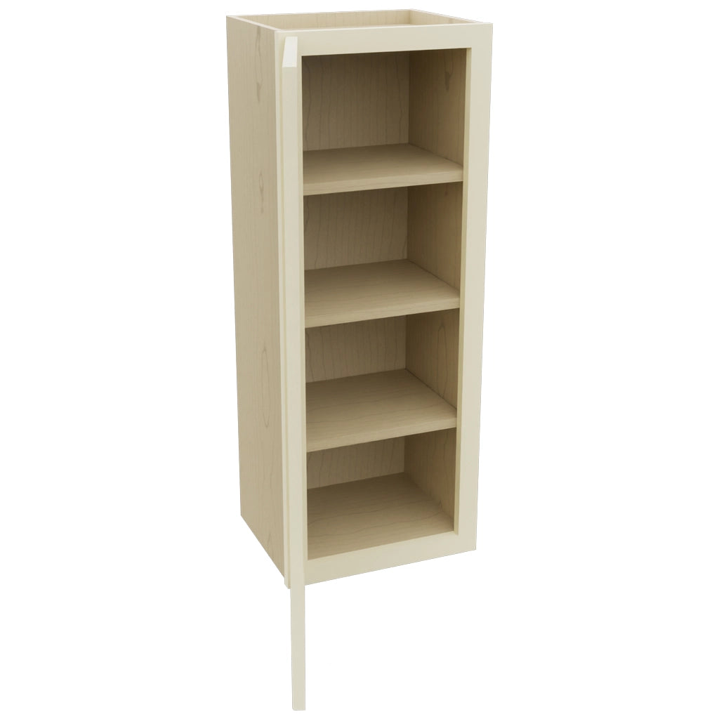 Fabuwood Galaxy Linen W1539 Wall Standard Cabinet, Open View
